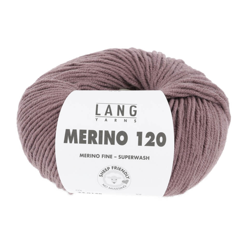 Lang Yarns 34.0148 - Altrosa Dunkel Lang Yarns Merino 120 Lieblingsgarn