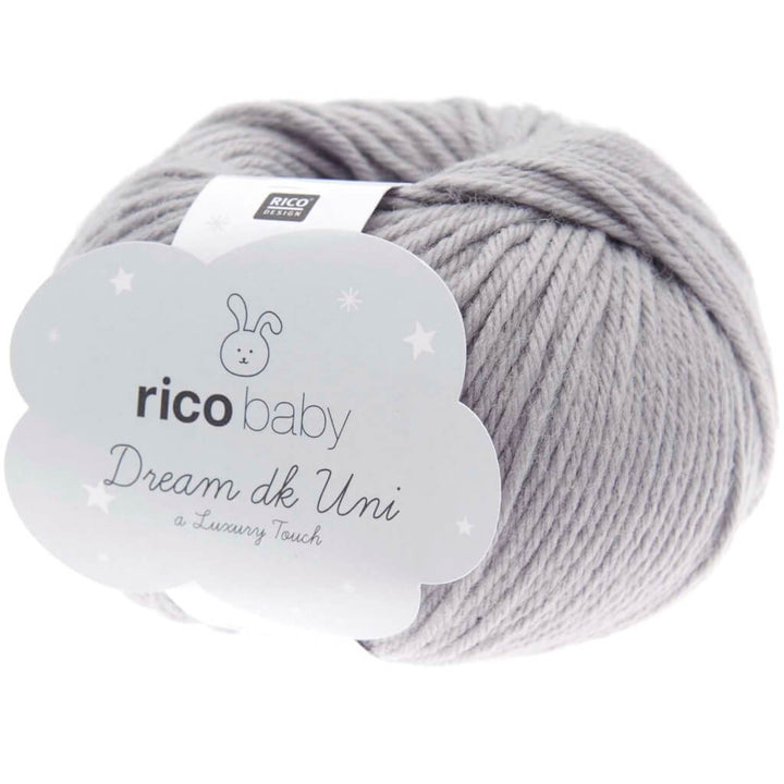 Rico Design 25 - steingrau Rico Design Baby Dream Uni DK - 50g Lieblingsgarn