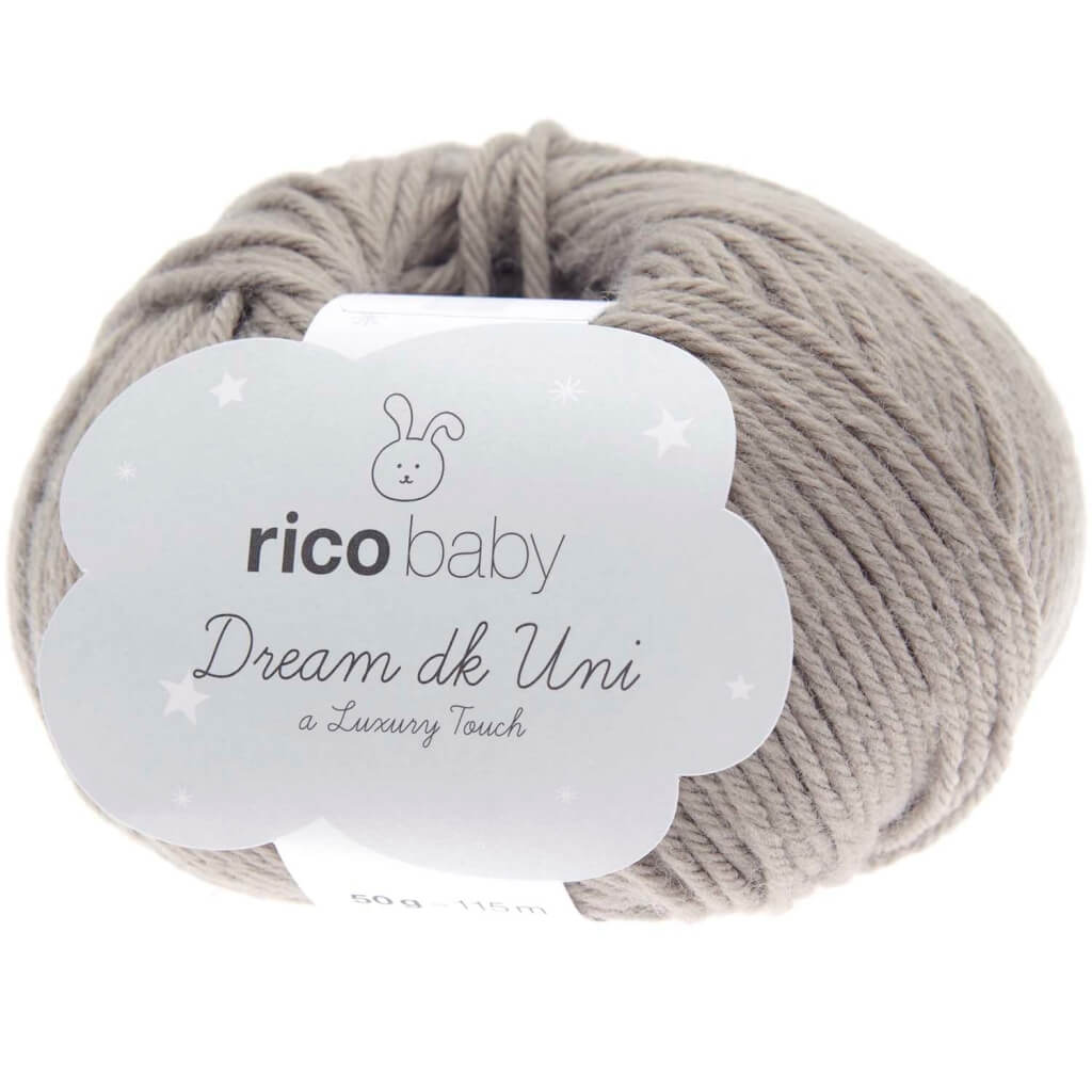 Rico Design 26 - taupe Rico Design Baby Dream Uni DK - 50g Lieblingsgarn