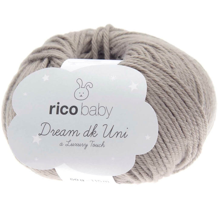 Rico Design 26 - taupe Rico Design Baby Dream Uni DK - 50g Lieblingsgarn