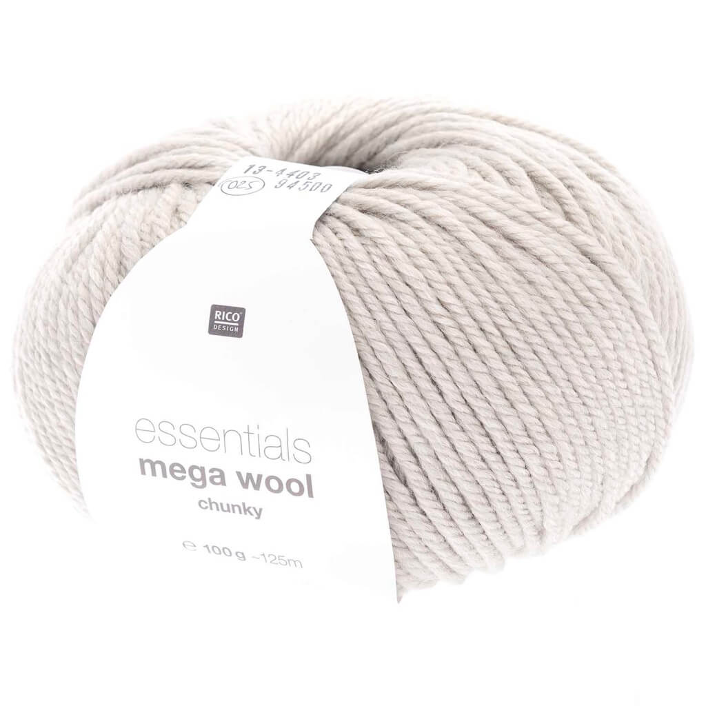 Rico Design 025 - Aqua Rico Design Essentials Mega Wool Chunky 100g Lieblingsgarn