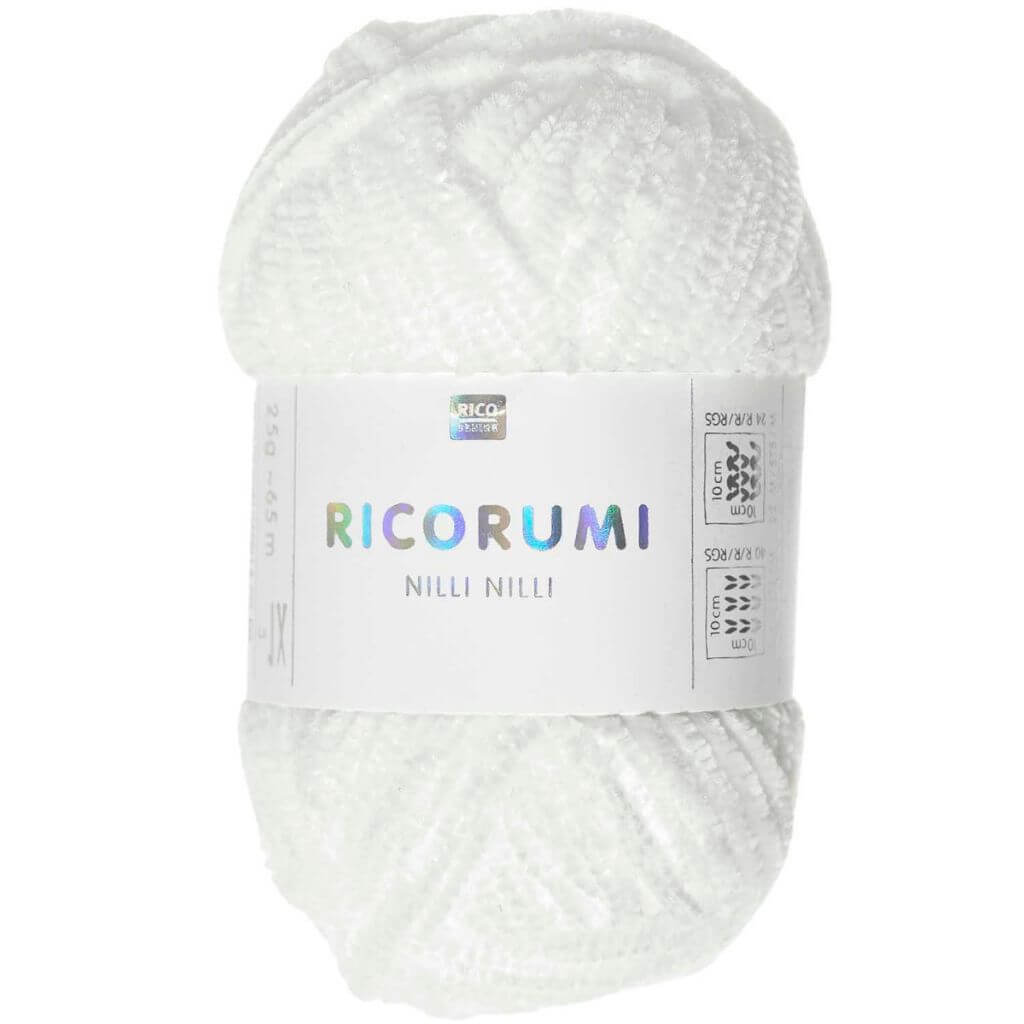 Rico Design 001 - Weiß Rico Design Ricorumi Nilli Nilli Lieblingsgarn