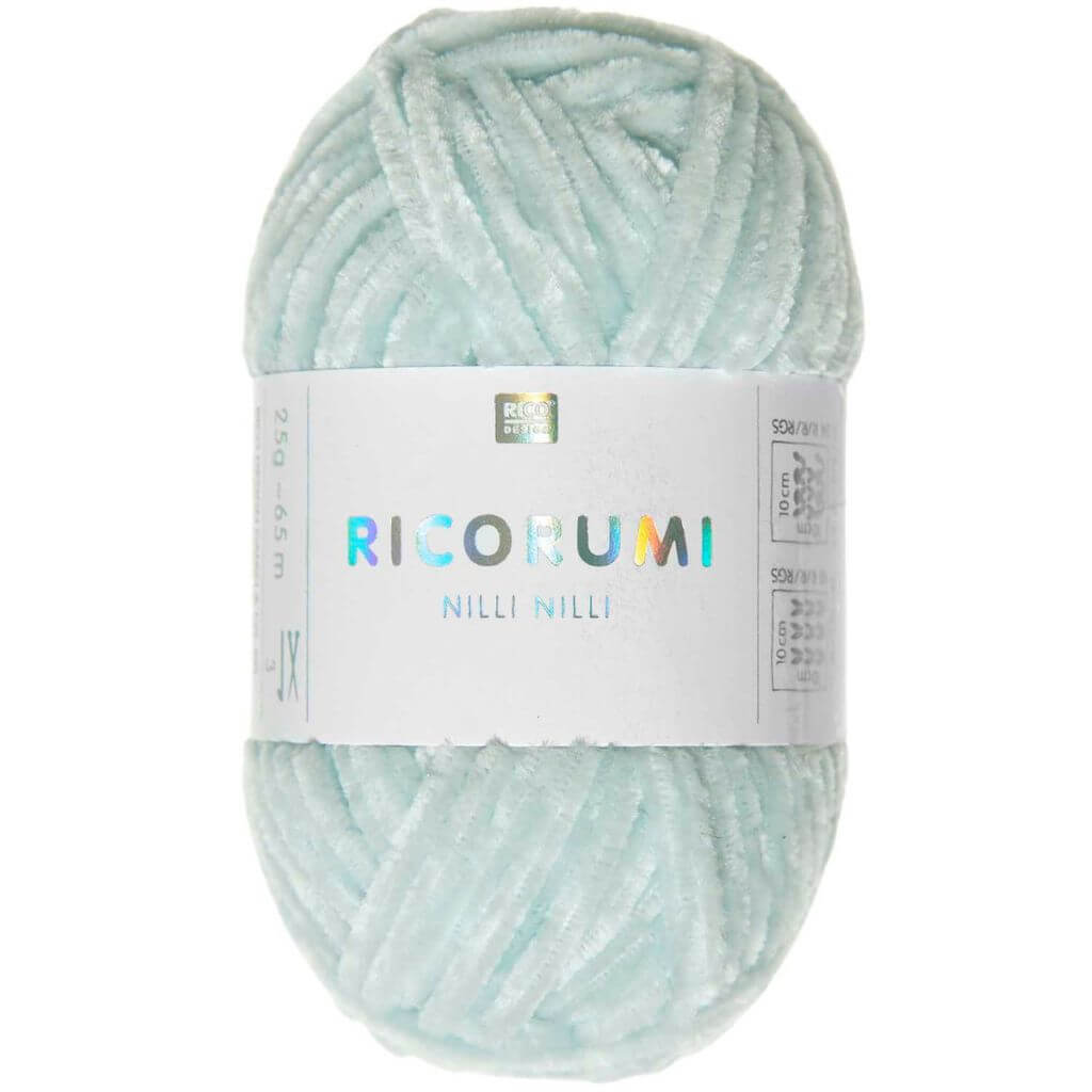Rico Design 015 - Eisblau Rico Design Ricorumi Nilli Nilli Lieblingsgarn