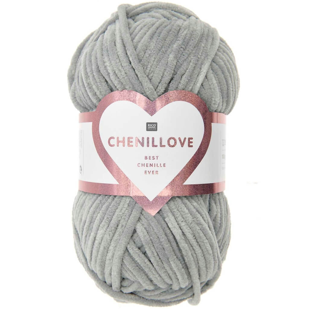 Rico Design 13 - grau Rico Design Creative Chenillove Lieblingsgarn