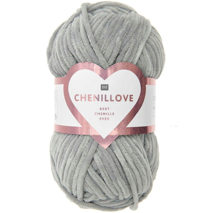 Rico Design 13 - grau Rico Design Creative Chenillove Lieblingsgarn