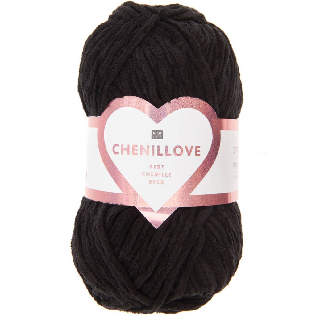 Rico Design 14 -schwarz Rico Design Creative Chenillove Lieblingsgarn