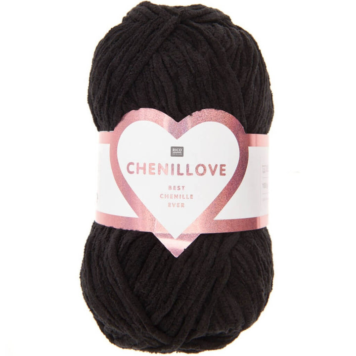 Rico Design 14 -schwarz Rico Design Creative Chenillove Lieblingsgarn