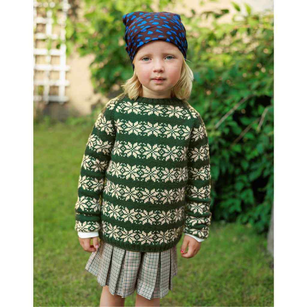Pullover Alvar Junior Strickanleitung - Sandnes Garn (Heft)