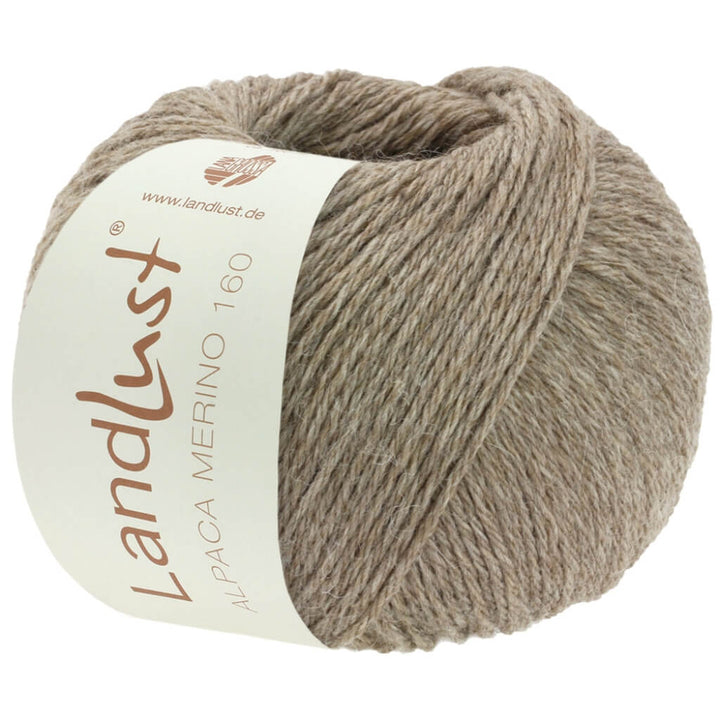 Lana Grossa 404 - Taupe Lana Grossa Landlust Alpaka Merino 160 50 g Lieblingsgarn