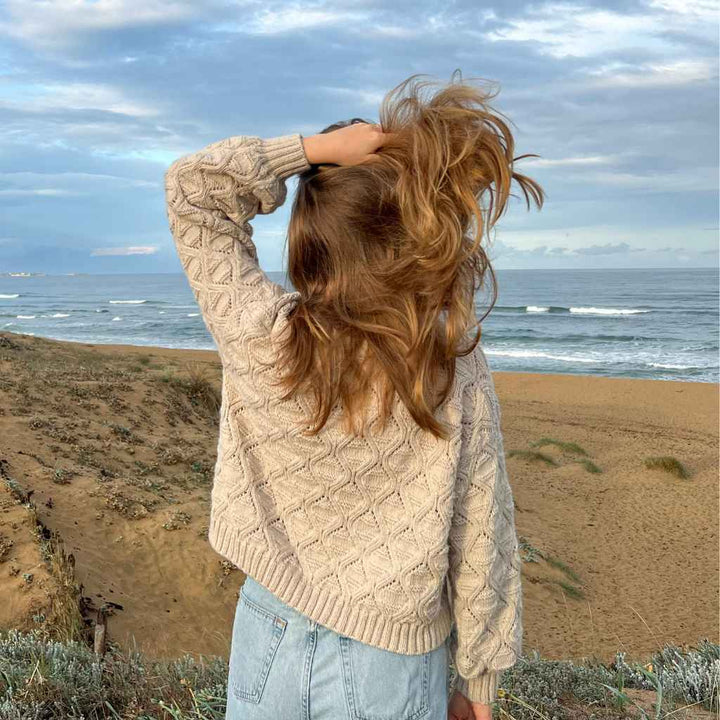 Kreativictoria Pattern Cardigan Waves Cardigan Strickanleitung - Kreativictoria (PDF) Lieblingsgarn