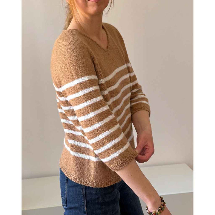 Christina Körber-Reith Nilla Pullover Strickanleitung Lieblingsgarn
