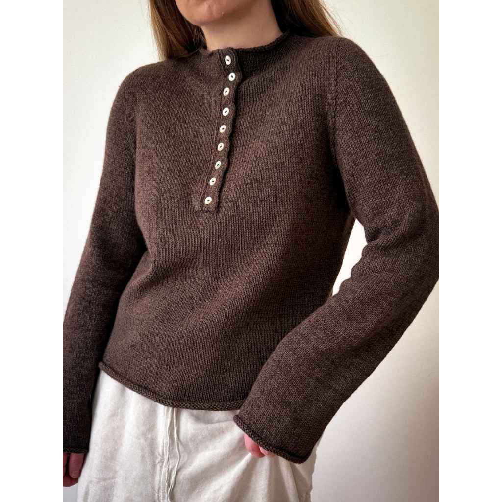 Morecaknit Mia Blouse Strickanleitung - Moreca Knit (PDF) – Produktansicht bei bei bei bei bei bei bei bei Lieblingsgarn