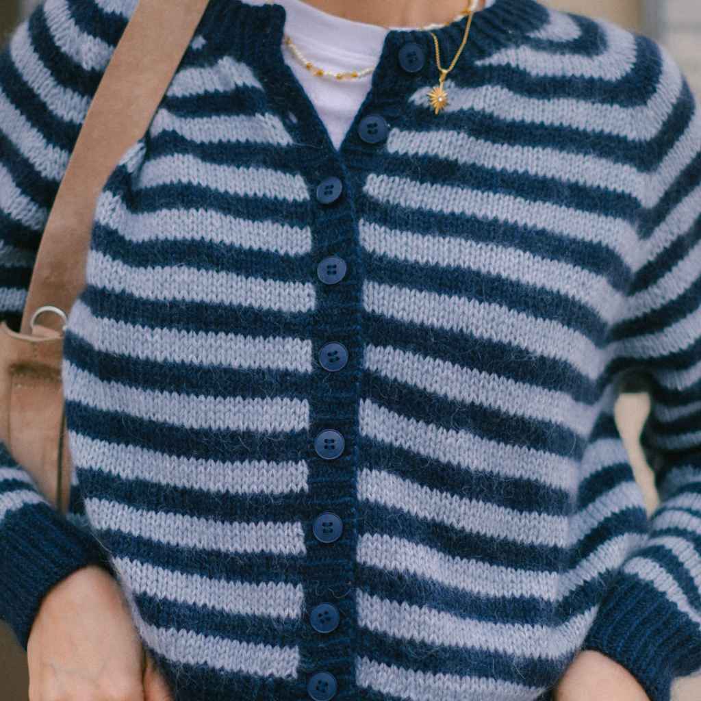 Lieblingsgarn Pattern In My Stripes Era Cardigan Strickanleitung - Kutovakika (PDF) Lieblingsgarn
