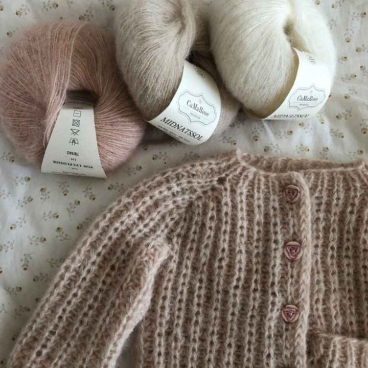 CaMaRose Pattern Strickjacke Dreamy Cardigan Mini No. 199 Strickanleitung - CaMaRose (PDF) Lieblingsgarn
