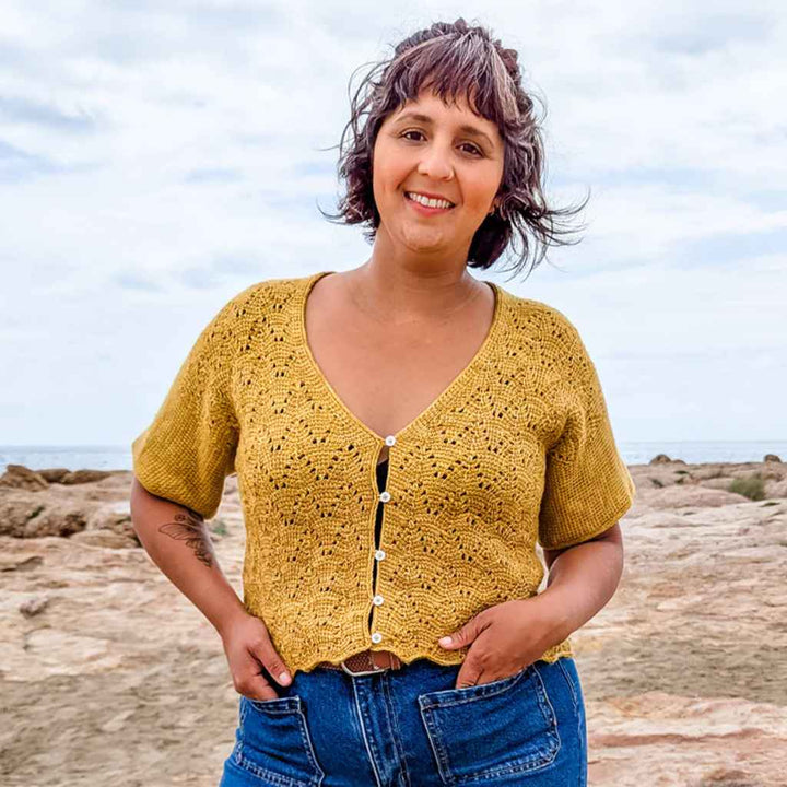 Pascuali Pascuali Anleitung - Pearl Top by Nomad Stitches Lieblingsgarn