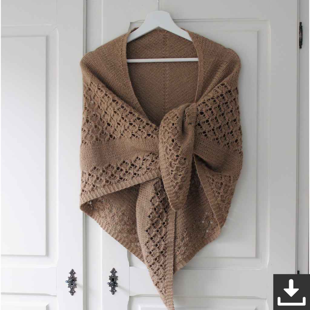 Eviknitwear Pattern Tuch Batumi Strickanleitung - eviknitwear (PDF) Lieblingsgarn