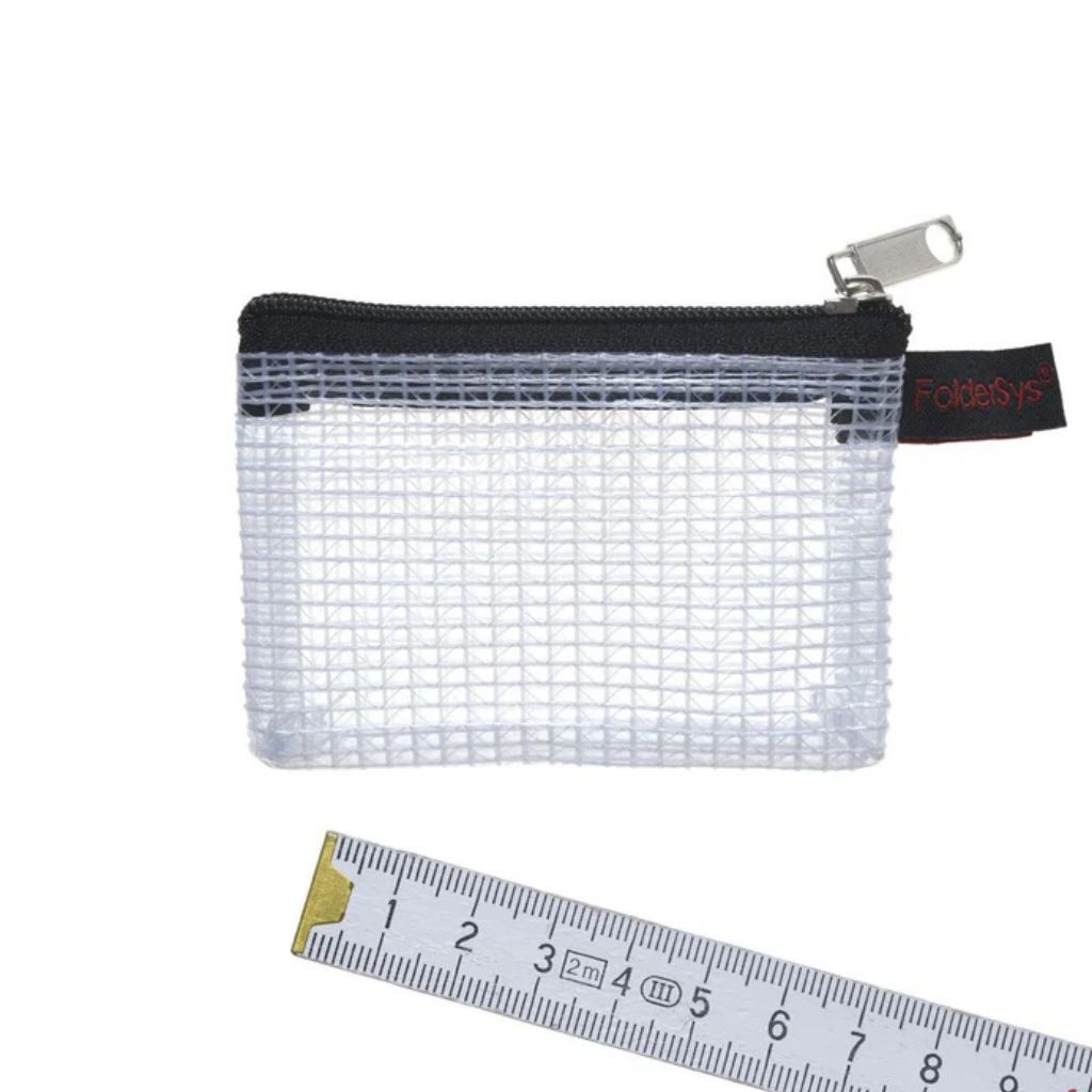 FolderSys FolderSys Set aus 4 Mini-Reißverschluss-Beuteln mit Textil-Reißverschluss Lieblingsgarn