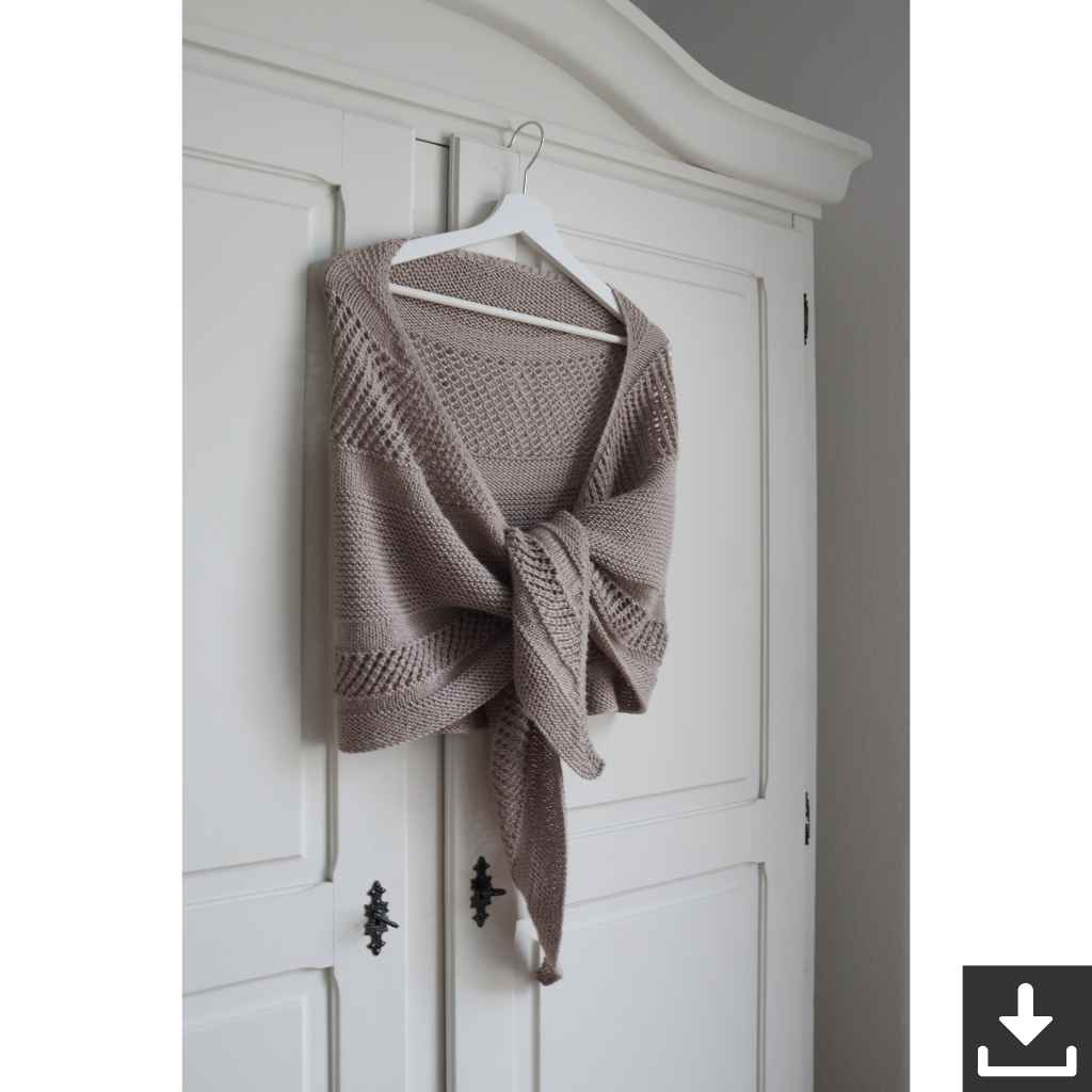 Tuch Dundee Strickanleitung - eviknitwear (PDF)