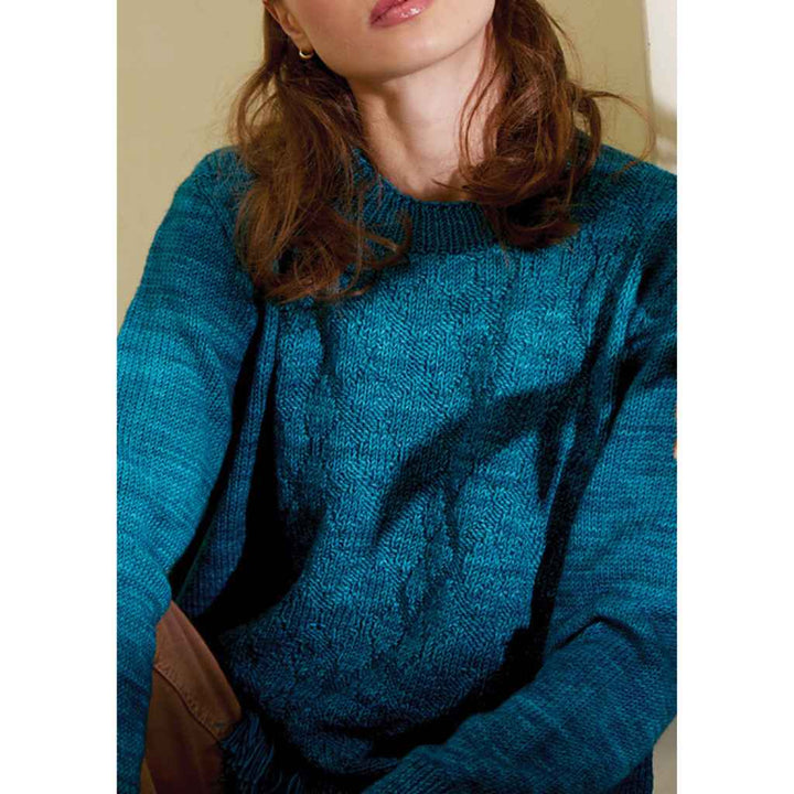KnitPro Pullover Trellis Strickanleitung - Symfonie (PDF, englisch) Lieblingsgarn