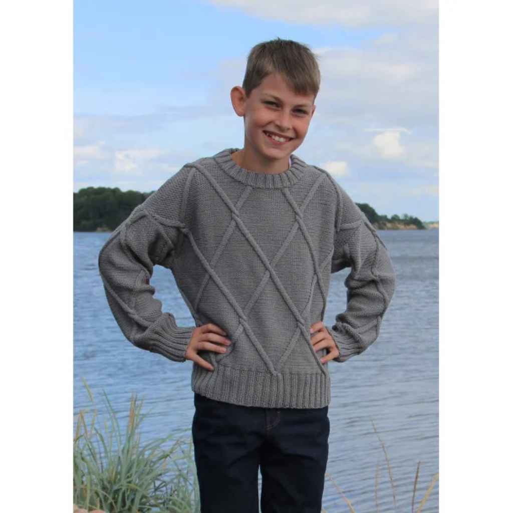 Go Handmade Pattern Pullover Sweater Nino Strickanleitung - Go Handmade (PDF) Lieblingsgarn