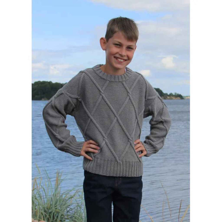 Go Handmade Pattern Pullover Sweater Nino Strickanleitung - Go Handmade (PDF) Lieblingsgarn