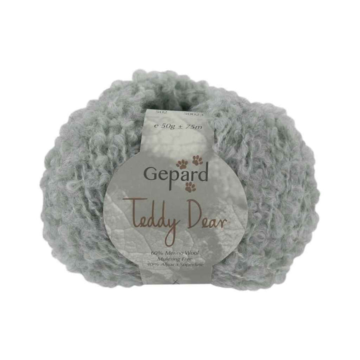 Gepard 502 – Light Grey Gepard Teddy Dear Lieblingsgarn