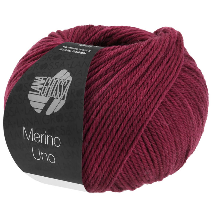 Lana Grossa 59 - Bordeaux Lana Grossa Merino Uno 50 g Lieblingsgarn