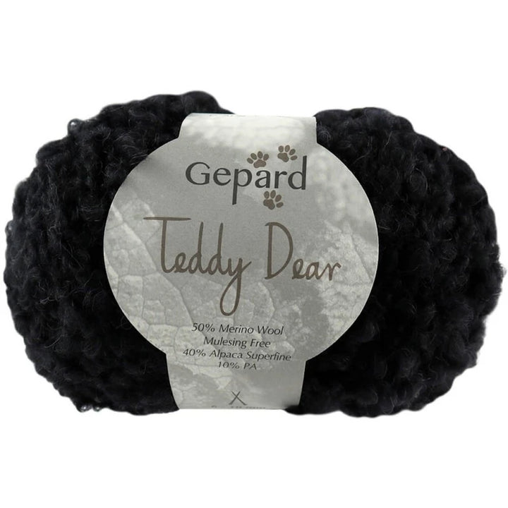 Gepard 599 – Black Gepard Teddy Dear Lieblingsgarn