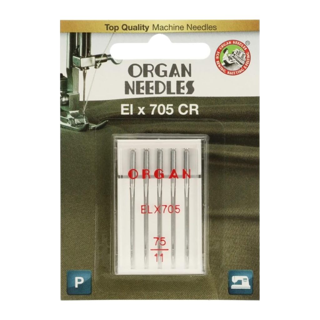 Organ Needles Organ EL x 705 PB, Farbe 75 – Metall bei Lieblingsgarn