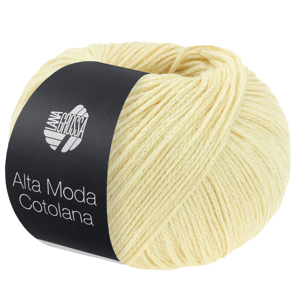 Lana Grossa 68 - Zartgelb Lana Grossa Alta Moda Cotolana 50g Lieblingsgarn