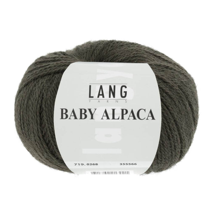 Lang Yarns Dunkelbraun Lang Yarns Baby Alpaca Lieblingsgarn