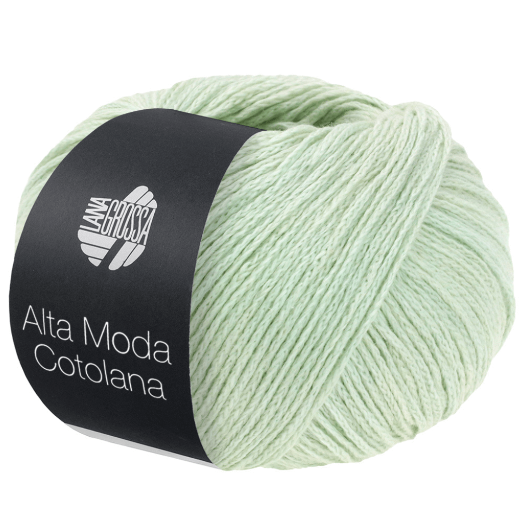 Lana Grossa 72 - Weißgrün Lana Grossa Alta Moda Cotolana 50g Lieblingsgarn