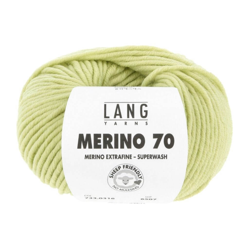 Lang Yarns 316 - matcha Lang Yarns Merino 70 50g Lieblingsgarn
