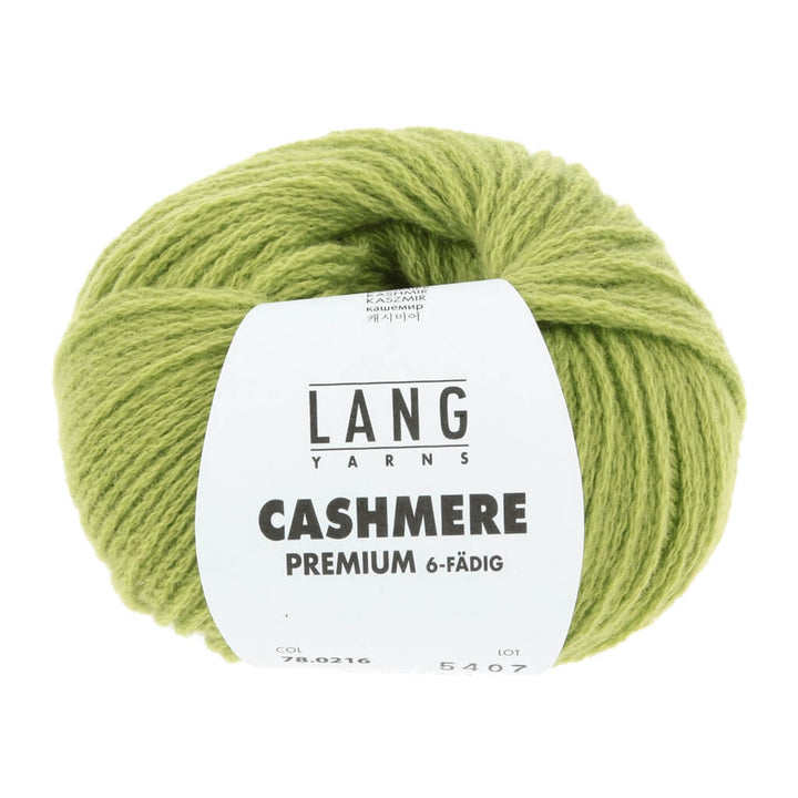Lang Yarns 216 - lime Lang Yarns Cashmere Premium - 25g Lieblingsgarn