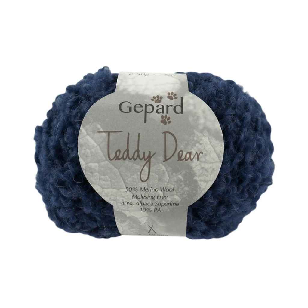 Gepard 780 – Marine Blue Gepard Teddy Dear Lieblingsgarn