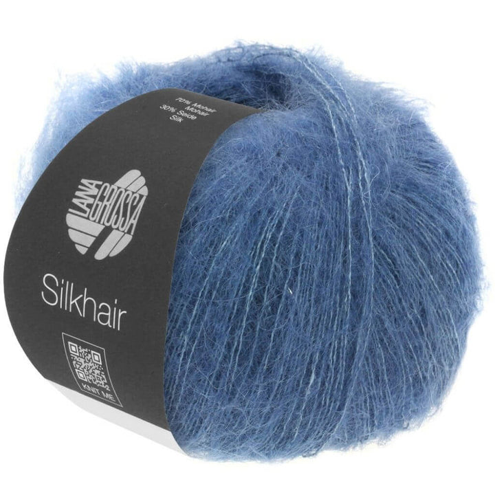Lana Grossa 079 - Dunkelblau Lana Grossa Silkhair Lieblingsgarn