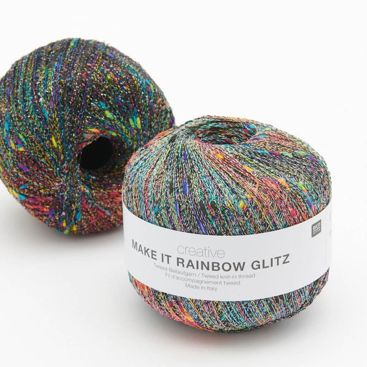 Rico Design Rico Design Creative Make It Rainbow Glitz Lieblingsgarn