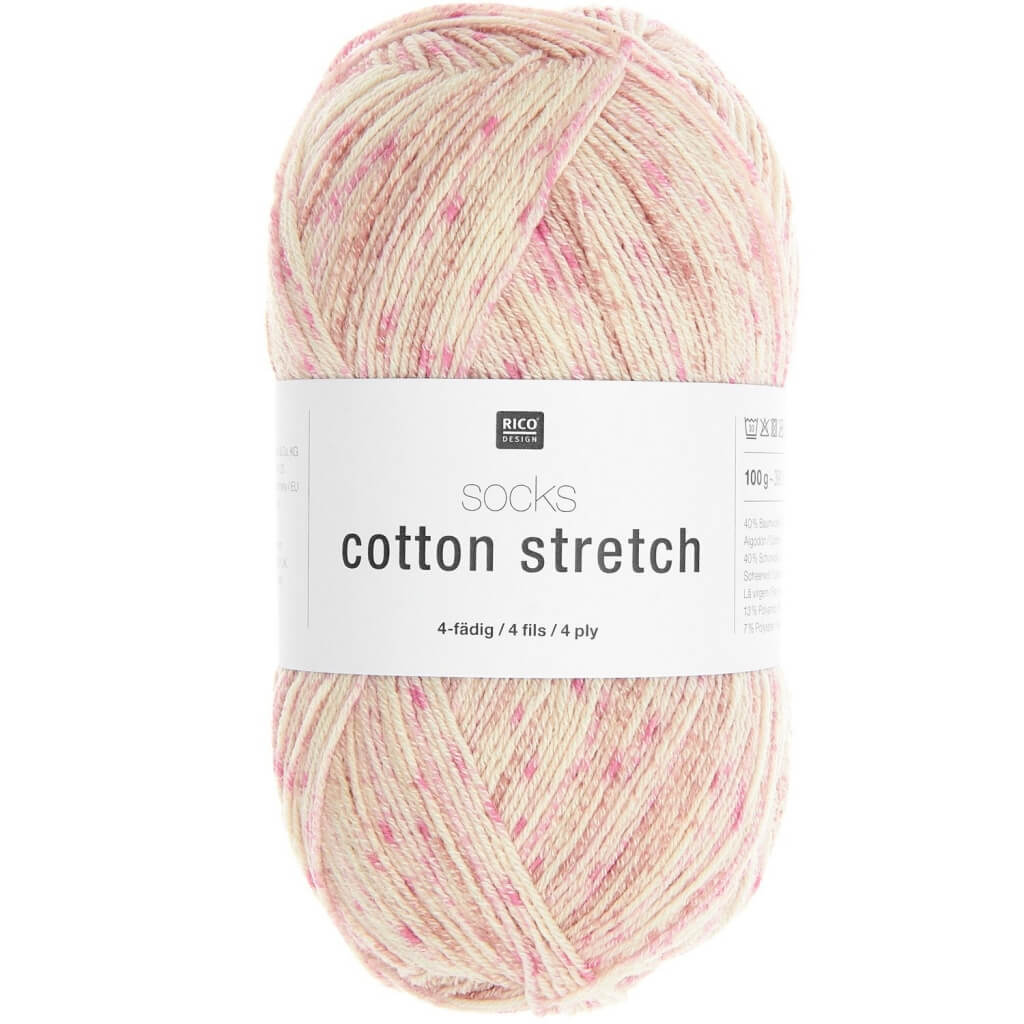 Rico Design Rico Design Socks Cotton Stretch 4-fädig Lieblingsgarn