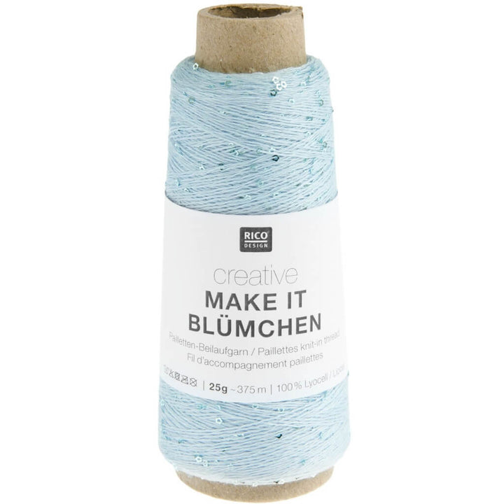 Rico Design 003 - Aqua Rico Design Creative Make It Blümchen Lieblingsgarn