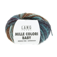 215 - grün/aubergine/ziegel
