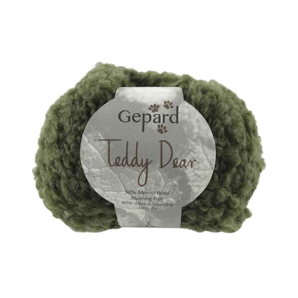 Gepard 860 – Olive Green Gepard Teddy Dear Lieblingsgarn