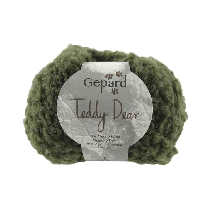 Gepard 860 – Olive Green Gepard Teddy Dear Lieblingsgarn