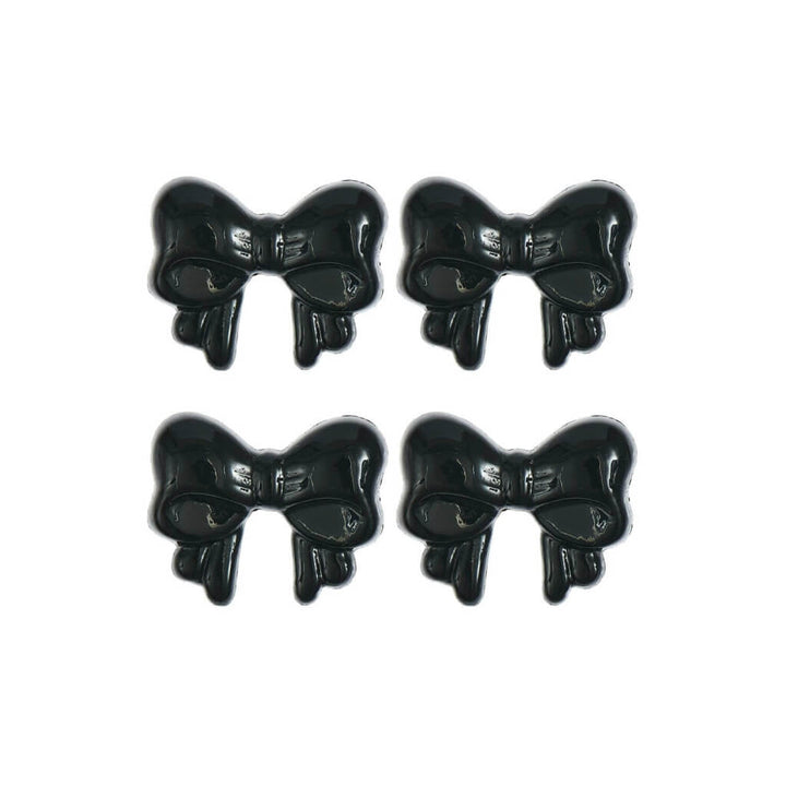 Rico Design Schleife Schwarz Rico Design Motiv-Knöpfe 4 Stk. Lieblingsgarn
