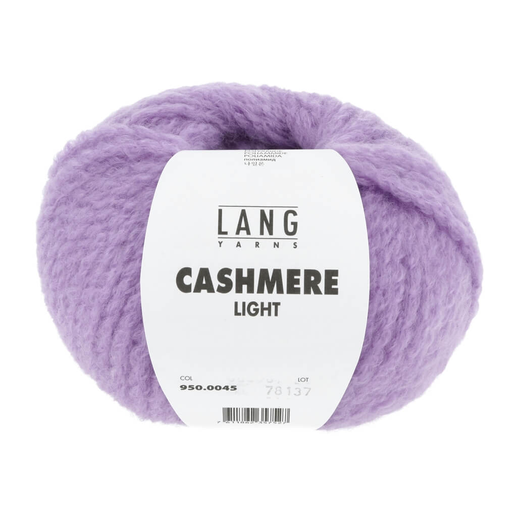 Lang Yarns 045 - Lila Lang Yarns Cashmere Light - 25g Kaschmir Wolle Lieblingsgarn