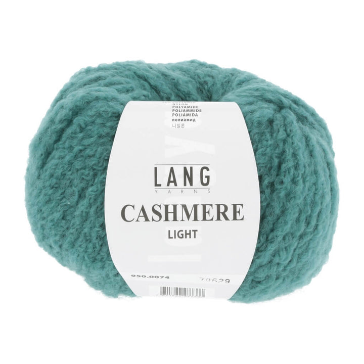Lang Yarns 950.0074 - Smaragd Lang Yarns Cashmere Light - 25g Kaschmir Wolle Lieblingsgarn