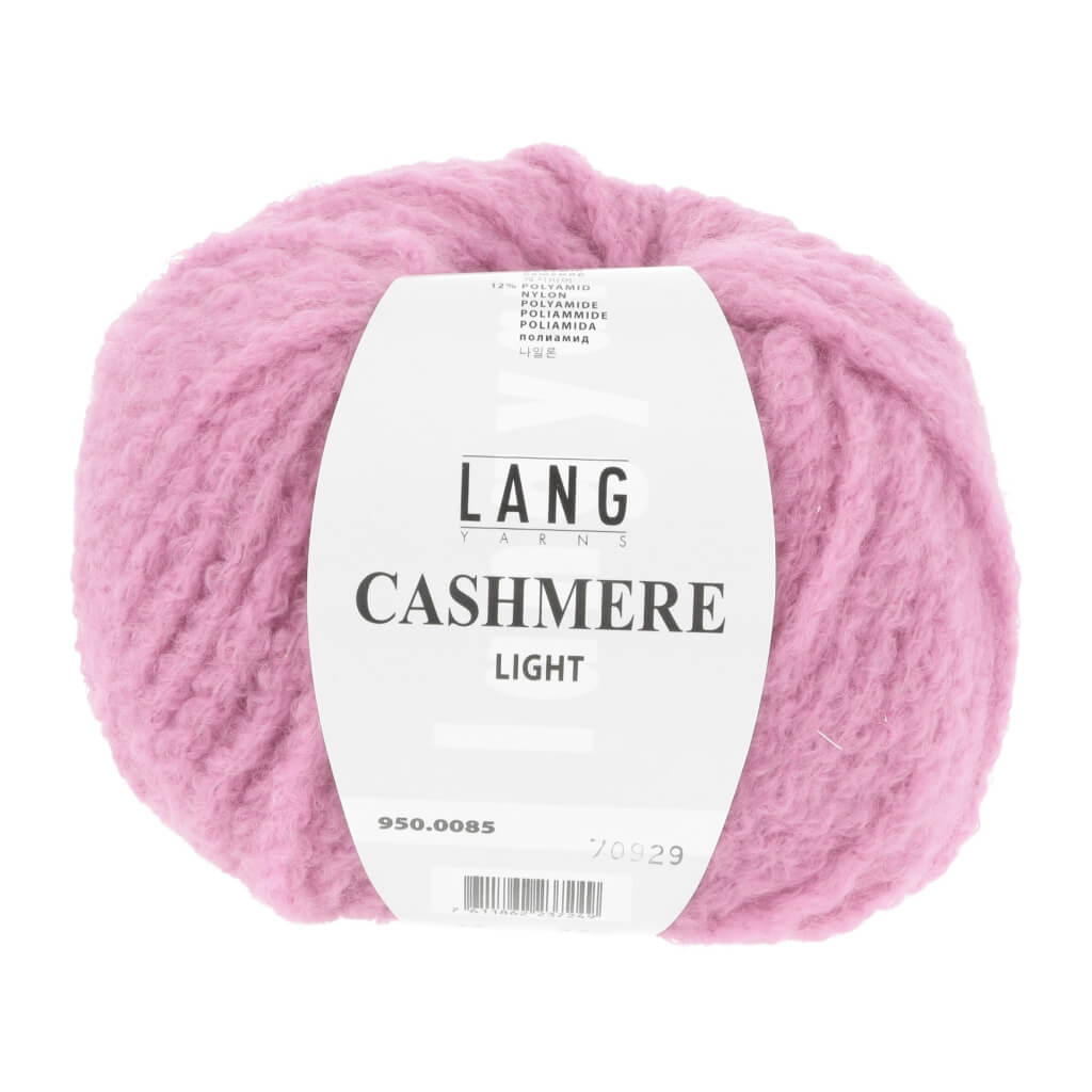 Lang Yarns 950.0085 - Pink Lang Yarns Cashmere Light - 25g Kaschmir Wolle Lieblingsgarn