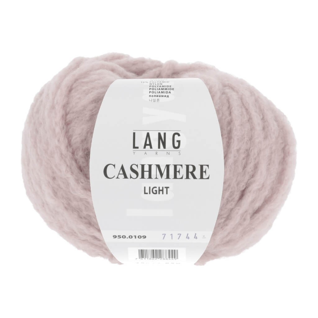 Lang Yarns 950.0109 - Rosenquarz Lang Yarns Cashmere Light - 25g Kaschmir Wolle Lieblingsgarn