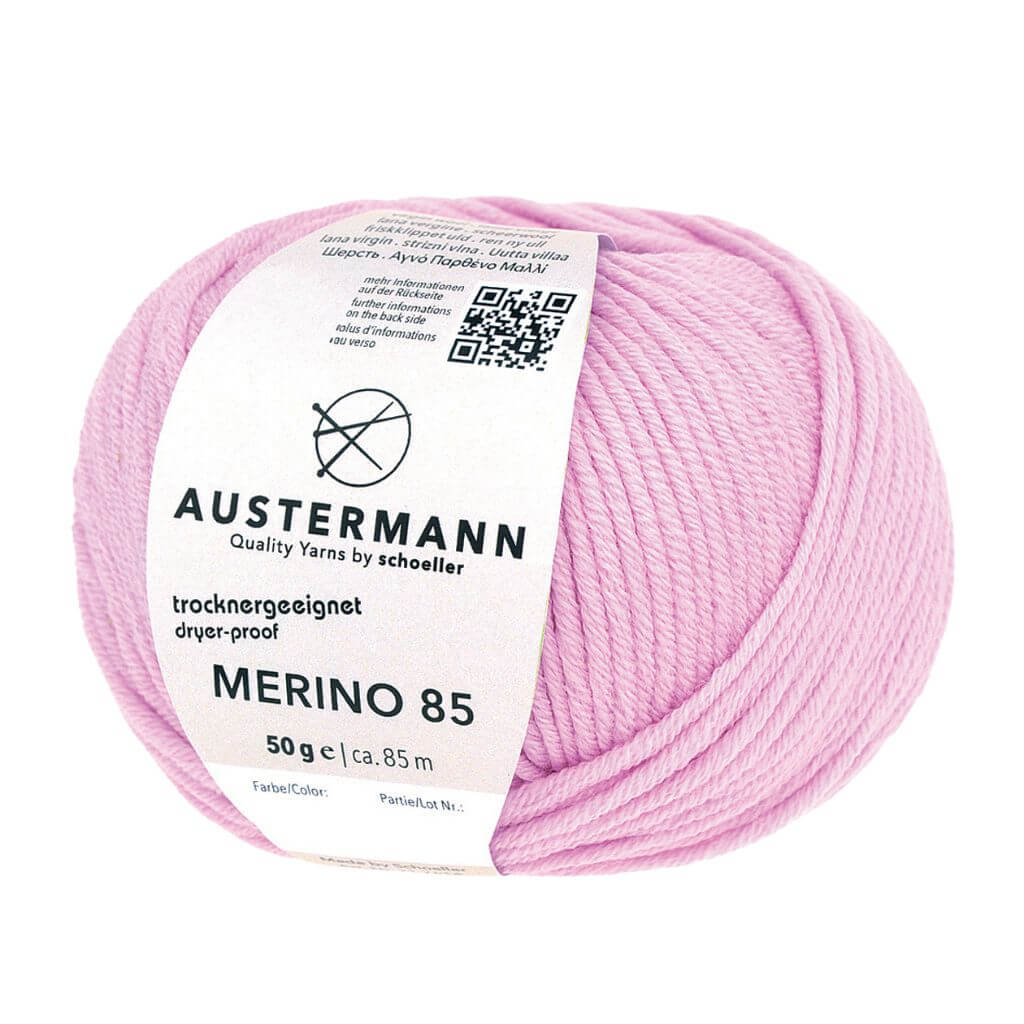 Austermann Merino 85, Farbe 10 Rose – Merino und Schurwolle bei Lieblingsgarn