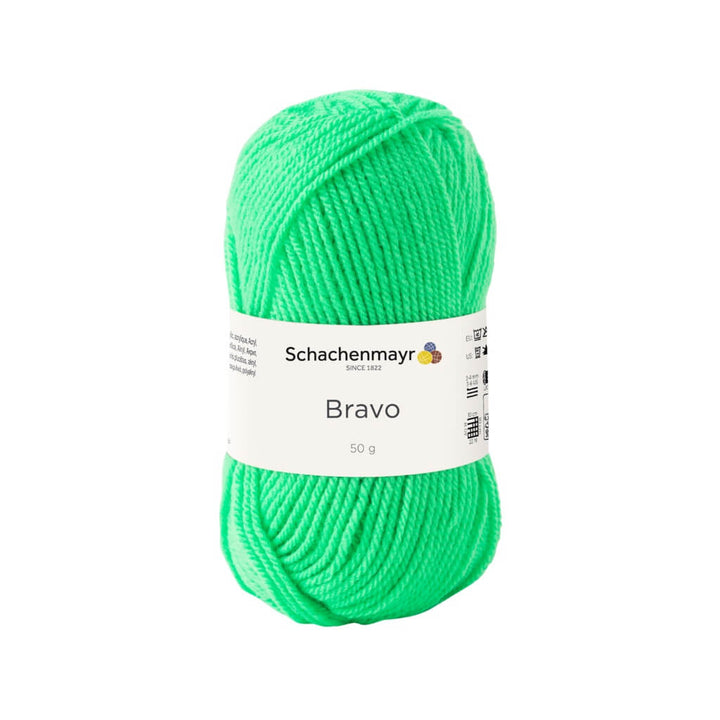 Schachenmayr 8233 - Neon Grün Schachenmayr Bravo Originals Lieblingsgarn