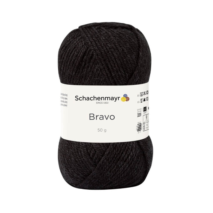 Schachenmayr 8370 - Anthrazit Meliert Schachenmayr Bravo Originals Lieblingsgarn